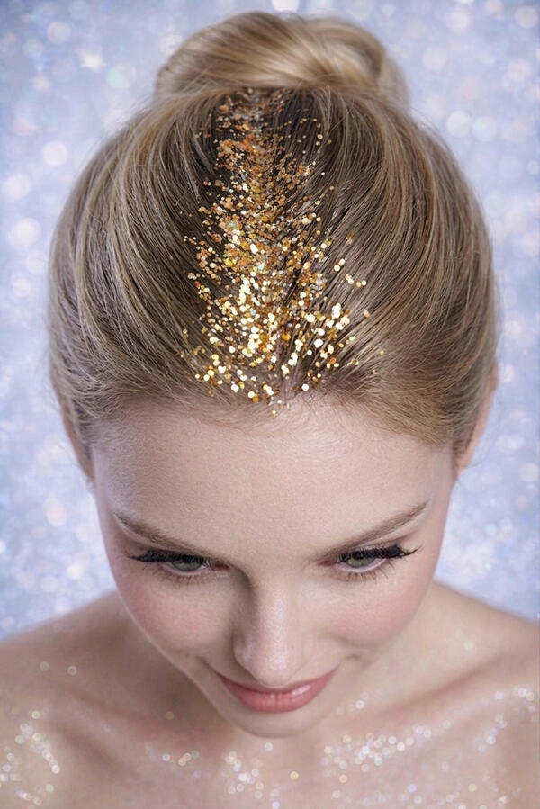 Professional hair glitter