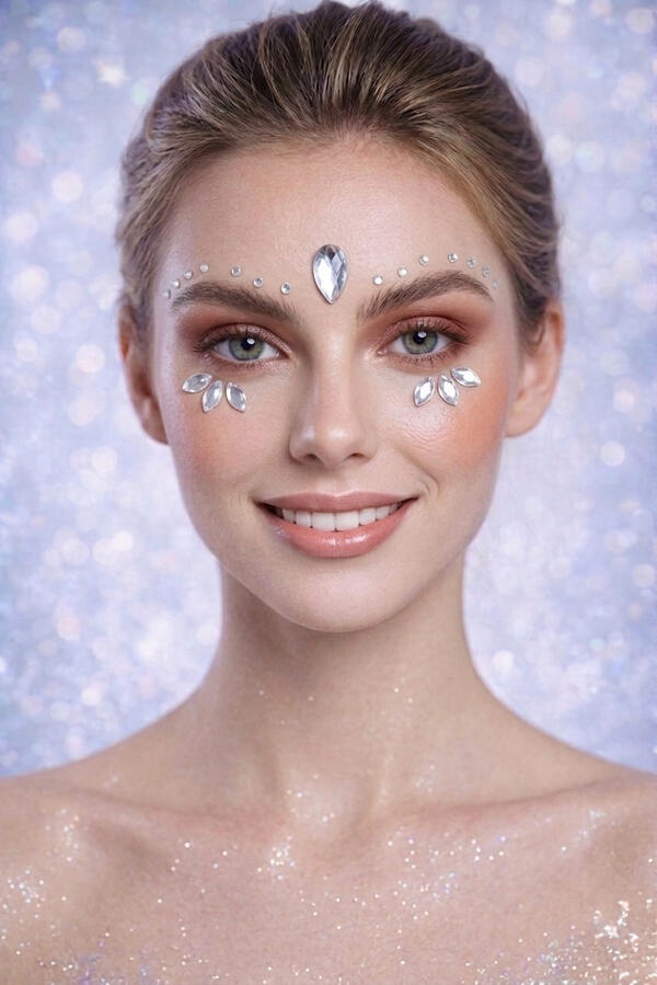 Adult face jewels service